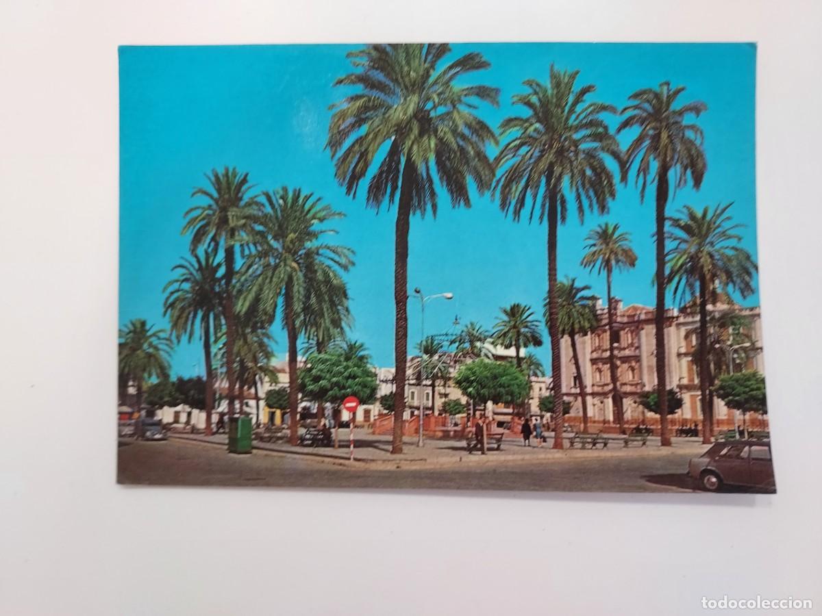 Postales: POSTAL HUELVA PLAZA DE LA MERCED. 1967. ESCRITA
