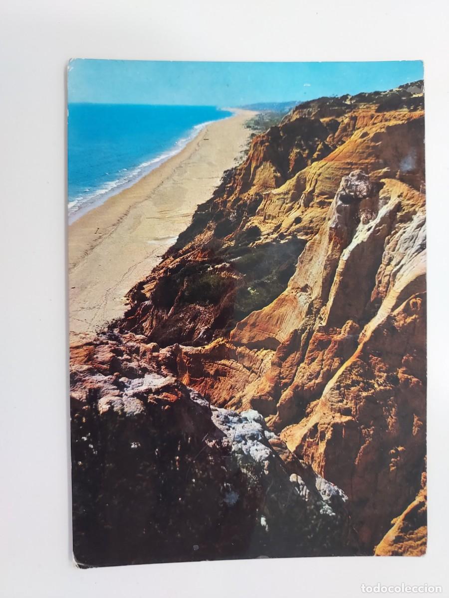 Postales: POSTAL MAZAGON PLAYA DE CASTILLA. 1967. CIRCULADA. HUELVA