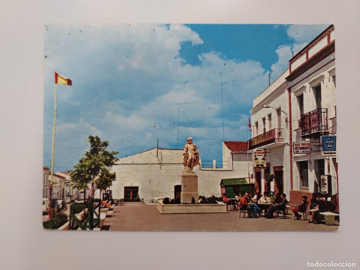 Postales: POSTAL PALOS DE LA FRONTERA MONUMENTO A MARTIN ALONSO PINZON. 1969. SIN CIRCULAR. HUELVA