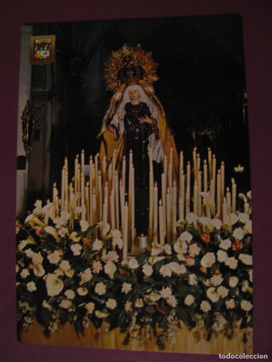 Postales: POSTAL DE GRANADA. SEMANA SANTA. PASO DE MARIA SANTISIMA DE LAS PENAS. DOMINGUEZ 122