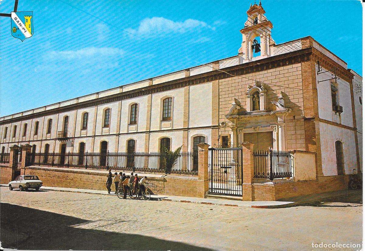 Postales: [POSTAL] Fachada. Colegio Salesiano San Juan Bosco. Mor&oacute;n de la Frontera (Sevilla) (sin circular)