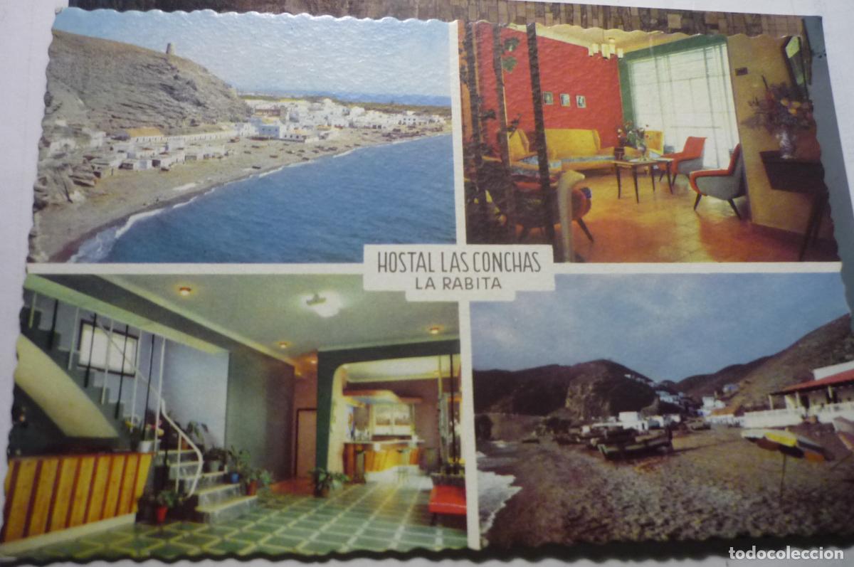 Postales: post hostal las conchas la rabita .-general circulada cm