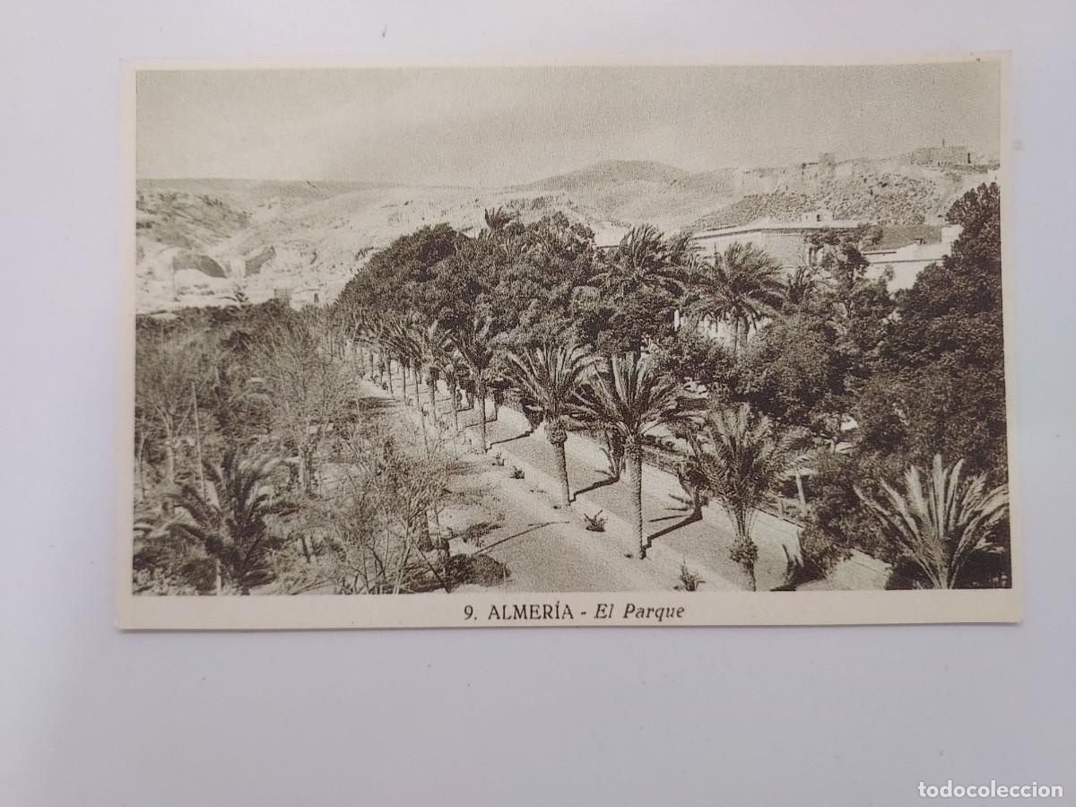 Postales: POSTAL ALMERIA EL PARQUE. SIN CIRCULAR. COLECCION LA ALMERIA DEL SIGLO XIX ELECTRO ALTAMIRA
