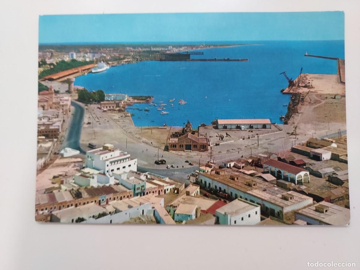 Postales: POSTAL ALMERIA PUERTO Y VISTA PARCIAL. 1965. CIRCULADA