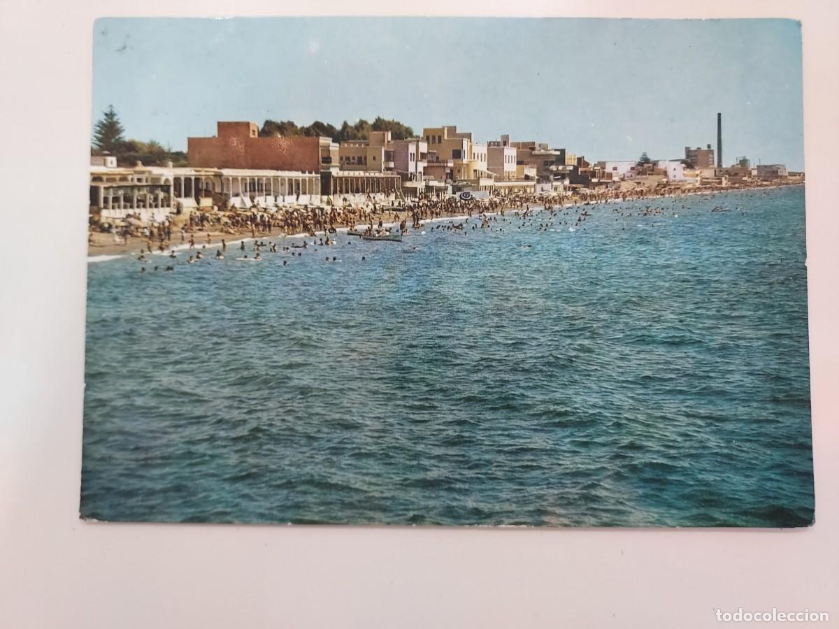 Postales: POSTAL ALMERIA PLAYA. 1962. CIRCULADA. 2021