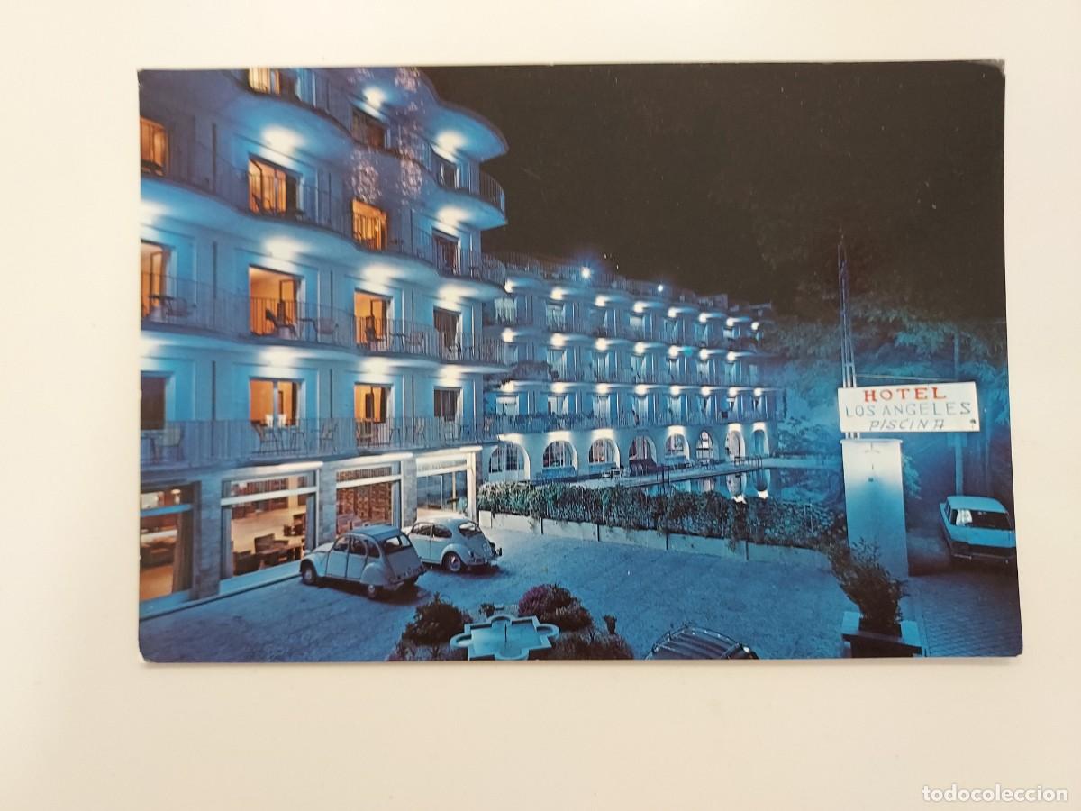 Postales: POSTAL GRANADA HOTEL LOS ANGELES VISTA ILUMINADA FACHADA PRINCIPAL. 1967. SIN CIRCULAR