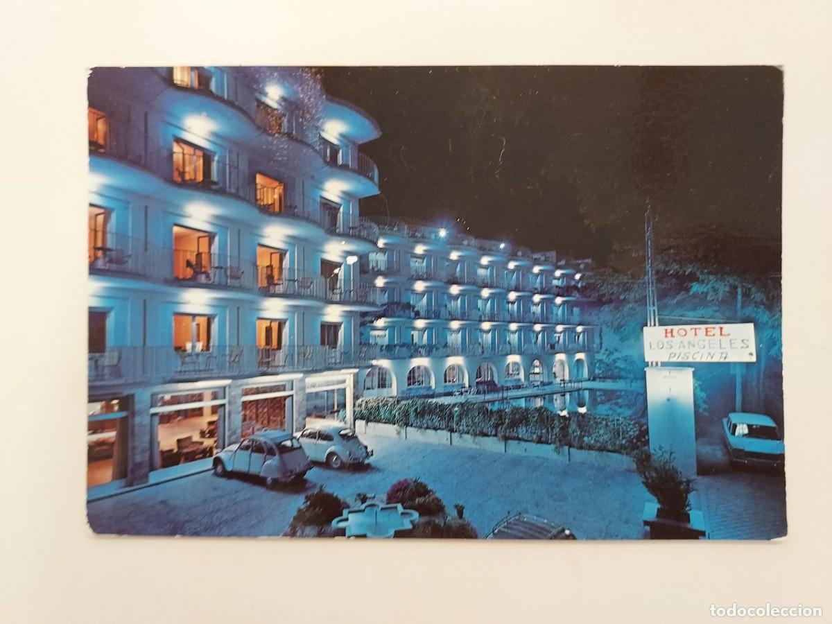 Postales: POSTAL GRANADA HOTEL LOS ANGELES VISTA ILUMINADA FACHADA PRINCIPAL. 1967. ZERKOWITZ. SIN CIRCULAR