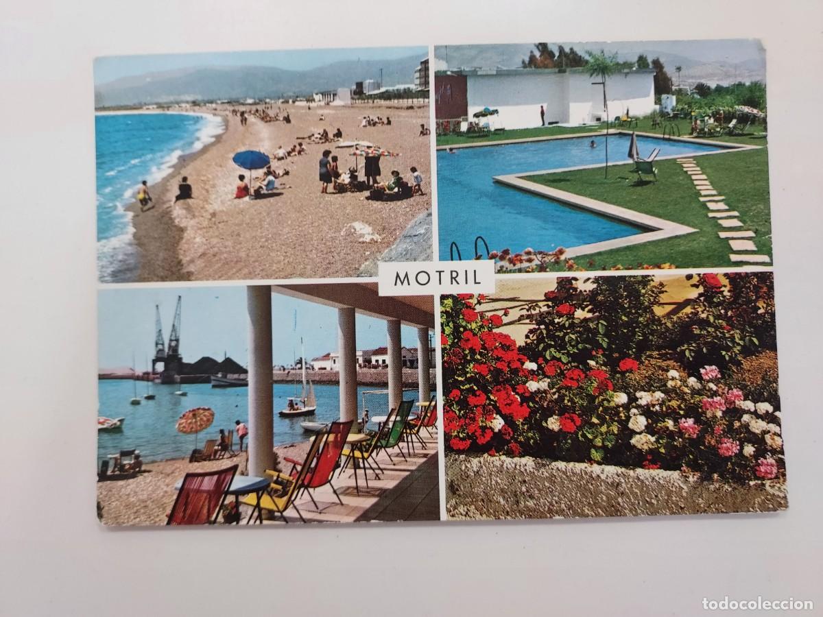 Postales: POSTAL MOTRIL CUATRO BELLAS VISTAS. 1964. CIRCULADA. GRANADA
