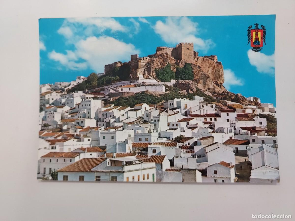 Postales: POSTAL SALOBRE&Ntilde;A VISTA GENERAL Y CASTILLO. 1965. SIN CIRCULAR. GRANADA