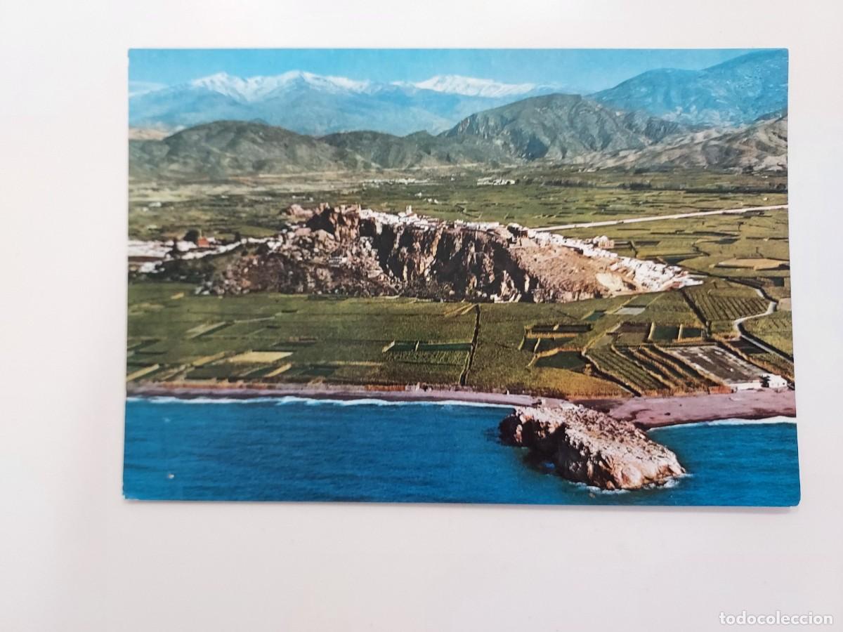 Postales: POSTAL SALOBRE&Ntilde;A VISTA AEREA. 1967. ESCRITA. GRANADA