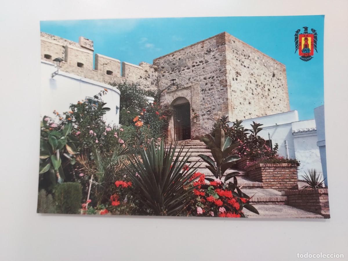Postales: POSTAL SALOBRE&Ntilde;A ENTRADA AL CASTILLO. 1980. SIN CIRCULAR. GRANADA