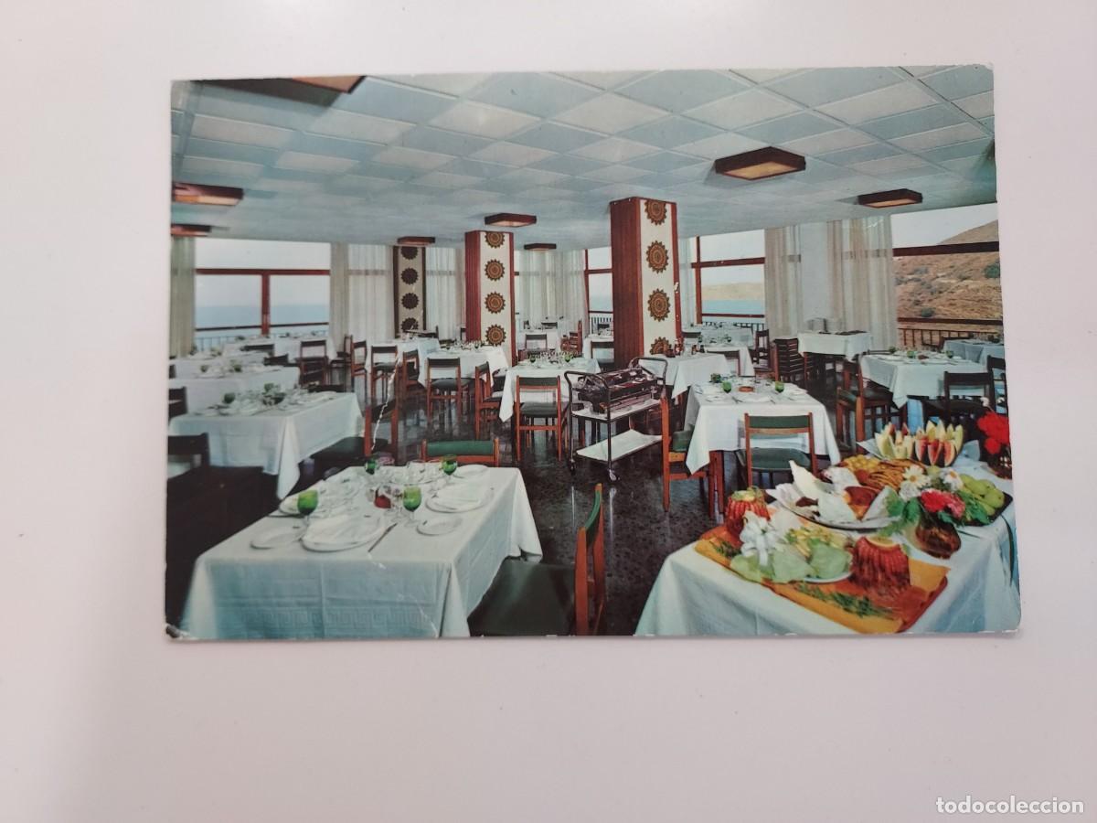 Postales: POSTAL SALOBRE&Ntilde;A HOTEL SALOBRE&Ntilde;A COMEDOR. 1969. SIN CIRCULAR. GRANADA