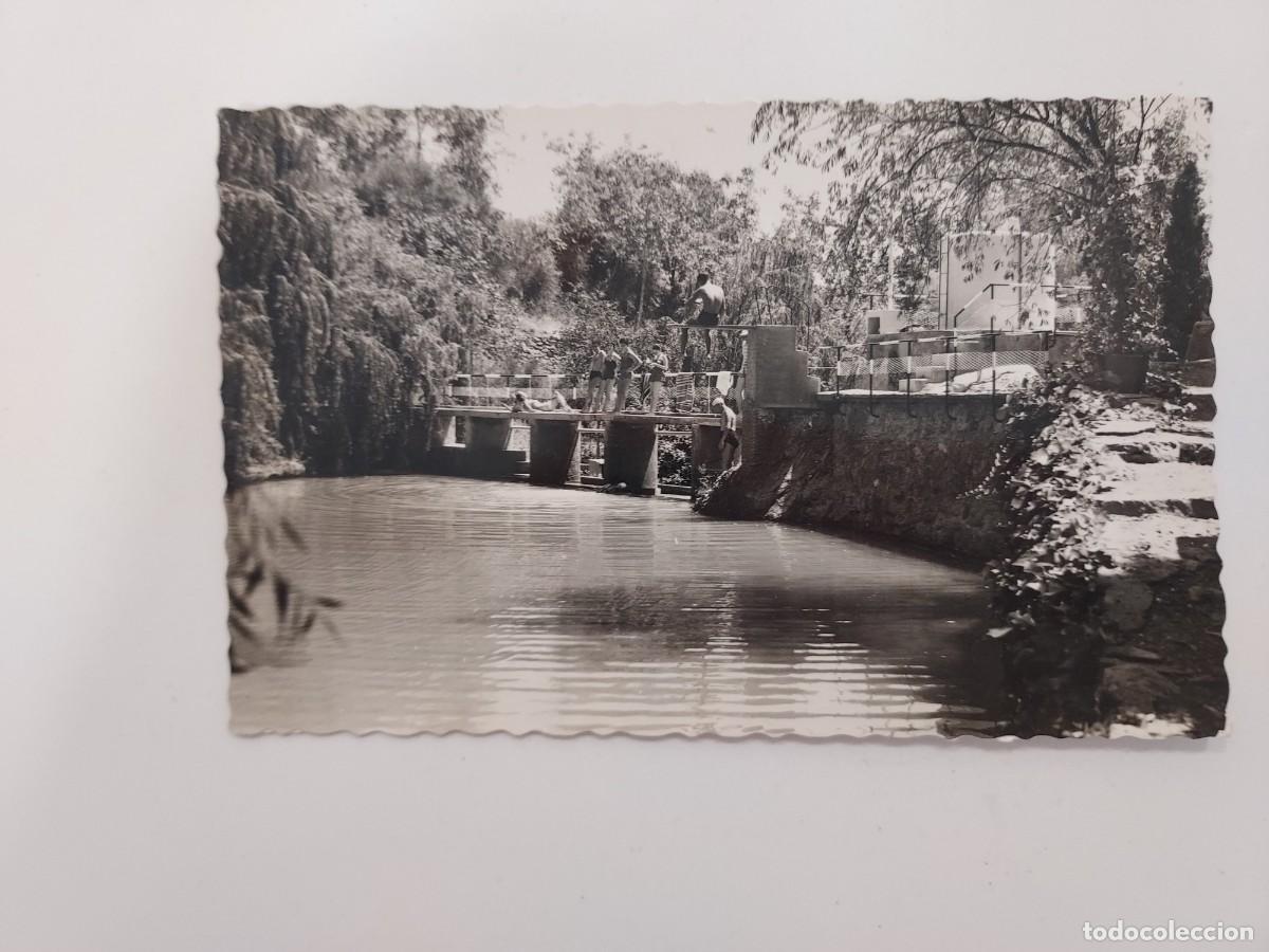 Postales: POSTAL LANJARON EMBALSE DEL RIO. A&Ntilde;OS 1940 1950. 43 ARRIBAS. SIN CIRCULAR. GRANADA