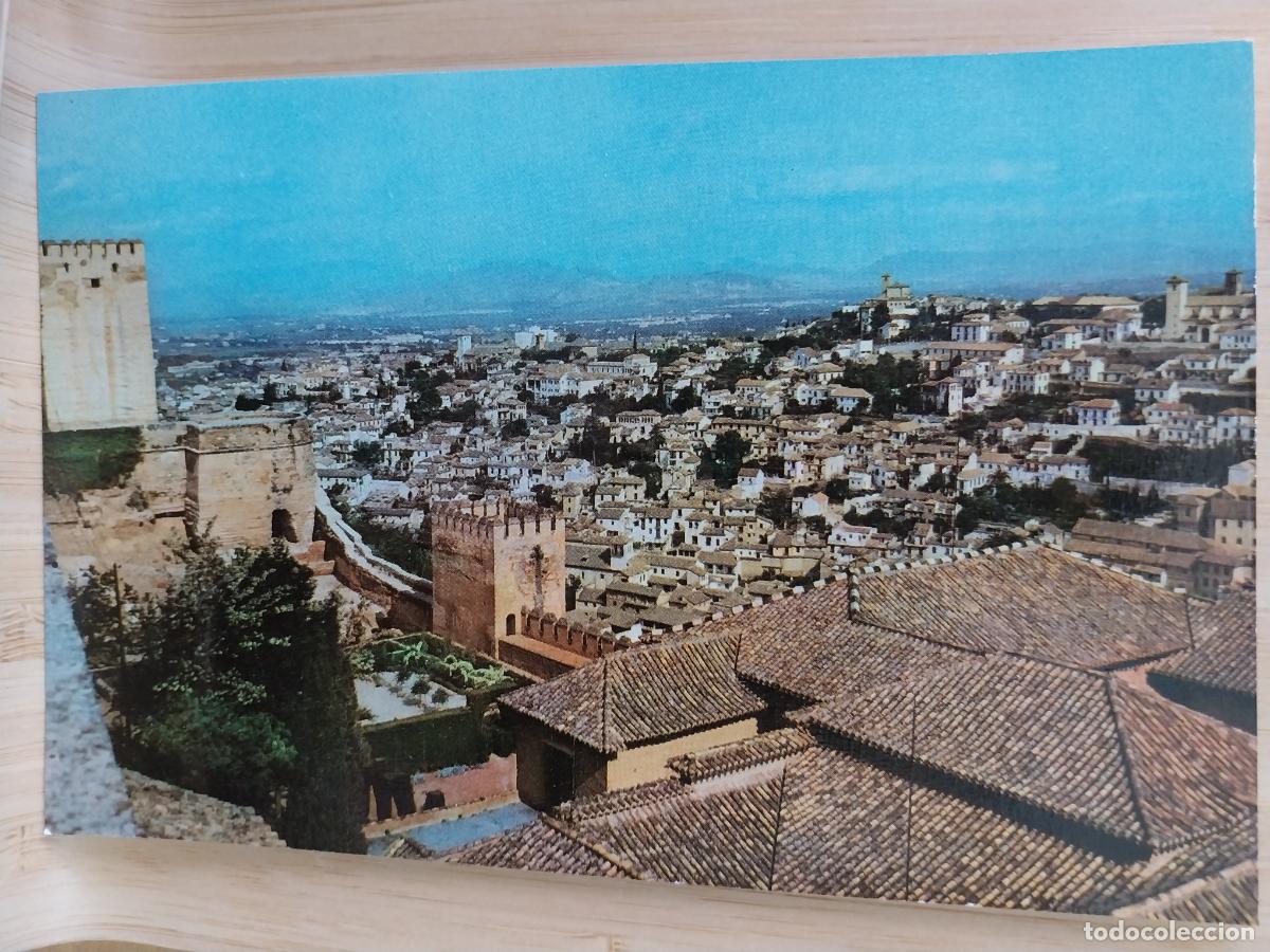 Postales: GRANADA VISTA ALHAMBRA ED A CAMPA&Ntilde;A PUIG FERRAN SERIE B 8019 SC ORIGINAL