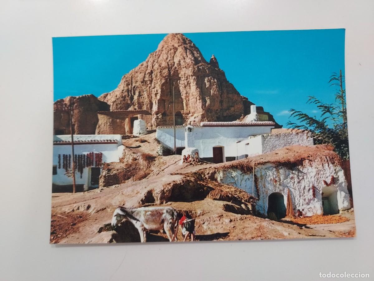 Postales: POSTAL GUADIX VISTA DE CUEVAS DE PURULLENA. 1962. SIN CIRCULAR. 2009. GRANADA