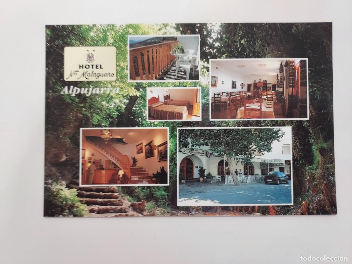Postales: POSTAL PORTUGOS ALPUJARRA HOTEL NUEVO MALAGUE&Ntilde;O. 1994. SIN CIRCULAR. GRANADA