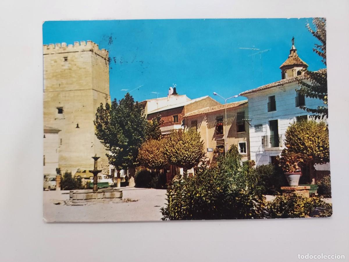 Postales: POSTAL ORCE PLAZA GENERALISIMO. 1975. CIRCULADA. GRANADA. MATASELLOS