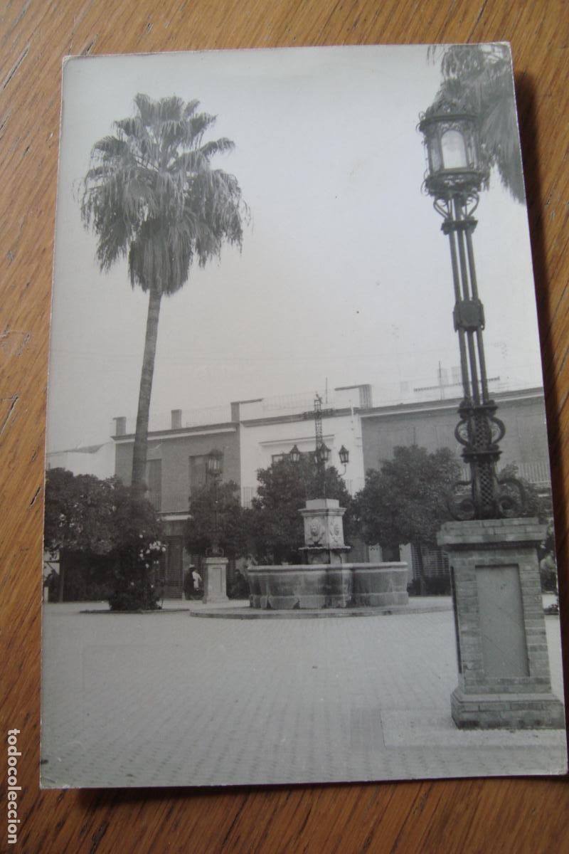 Postales: ANTIGUA POSTAL PLAZA GENERALISIMO. LORA DEL RIO SEVILLA. BECERRA N&ordm; 6.
