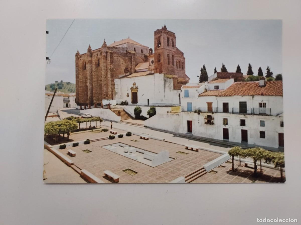 Postales: POSTAL CAZALLA DE LA SIERRA PLAZA MAYOR. 1980. ESCRITA. SEVILLA