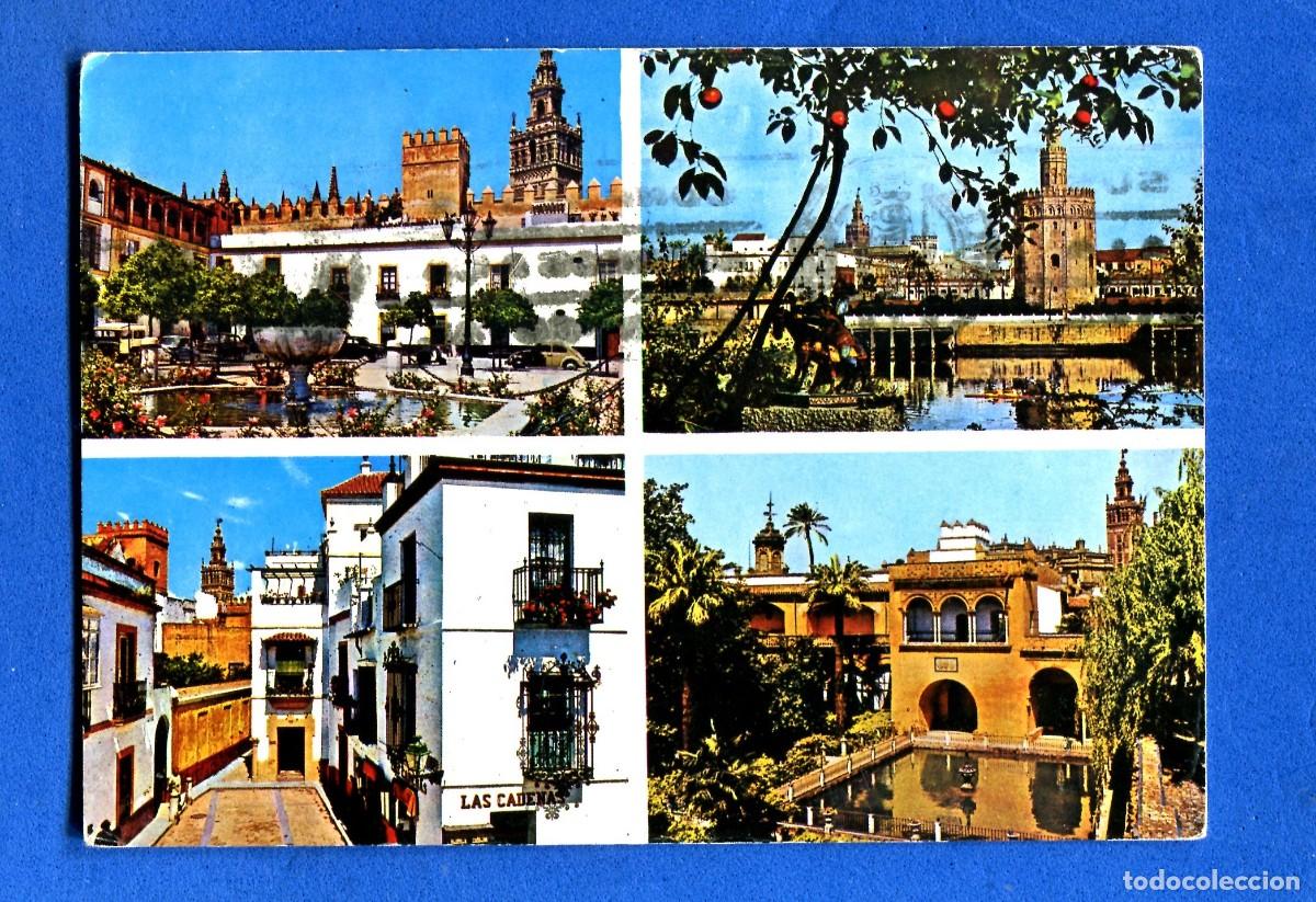 Postales: POSTAL CIRCULADA SEVILLA 166 EDITA RO-FOTO