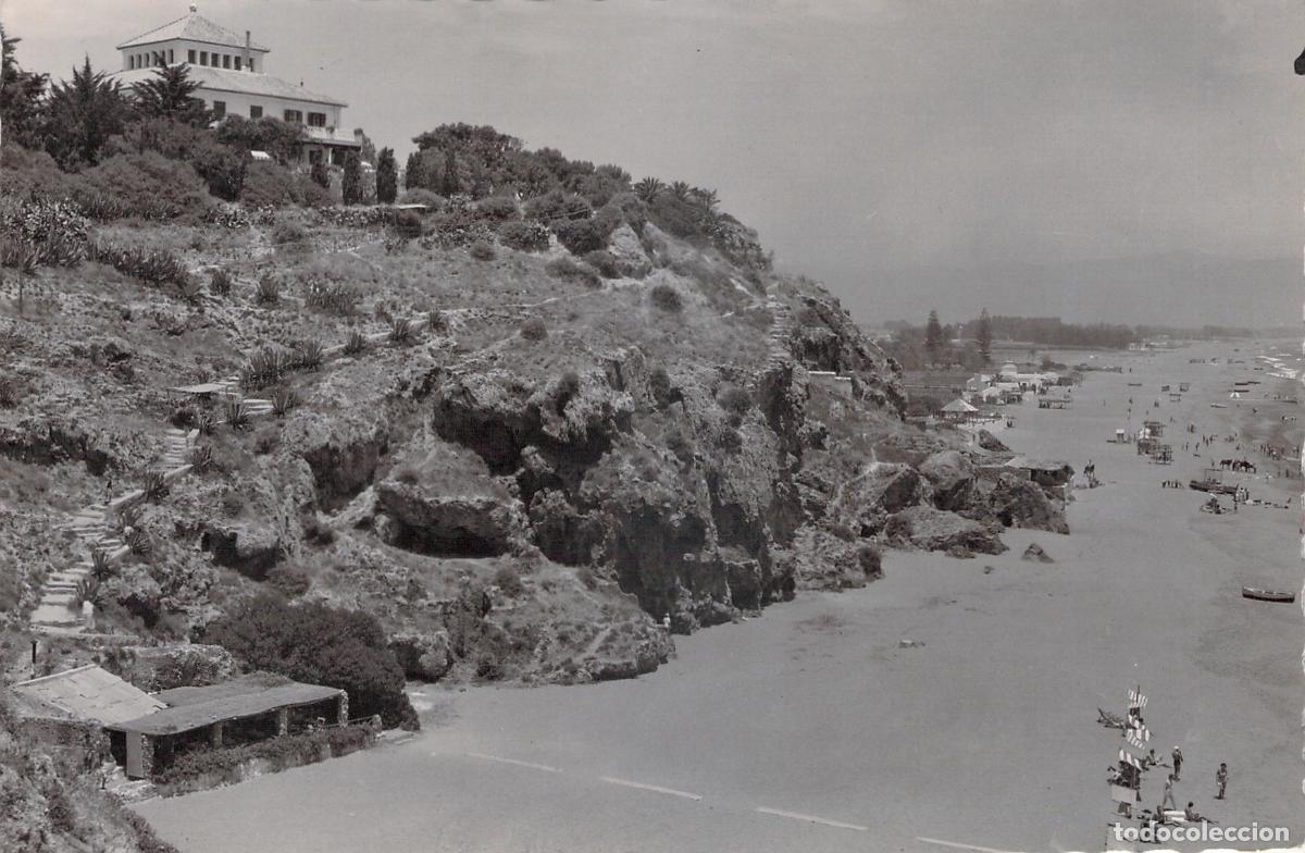Postales: Postal de Torremolinos, M&aacute;laga - Hotel La Roca y Playa