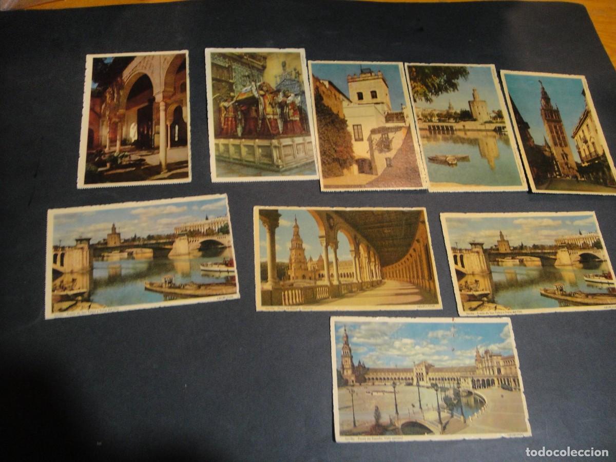 Postales: sevilla , 9 postales - laboratorios turon - sin circular