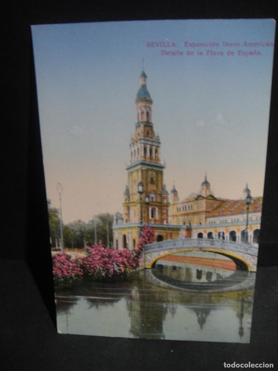 Postales: sevilla , plaza de espa&ntilde;a - edit, c. r. s. - sin circular