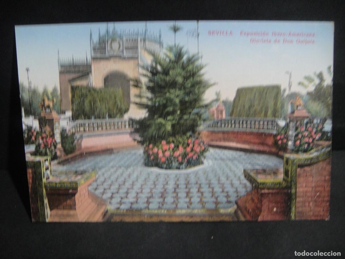 Postales: sevilla , glorieta de don quijote - edit, c. r. s. - sin circular