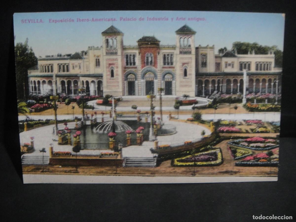 Postales: sevilla , palacio de industria - edit, c. r. s. - sin circular