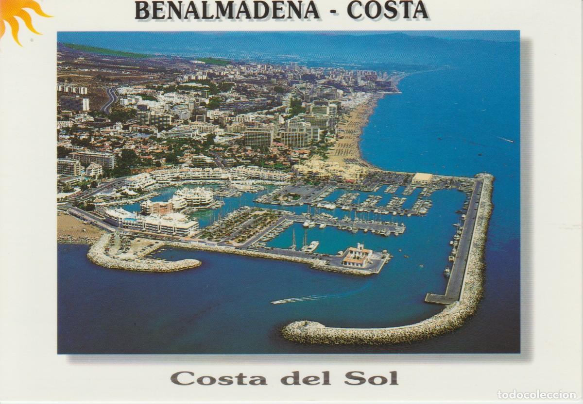 Postales: (607) BENALMADENA COSTA . VISTA AEREA ... SIN CIRCULAR