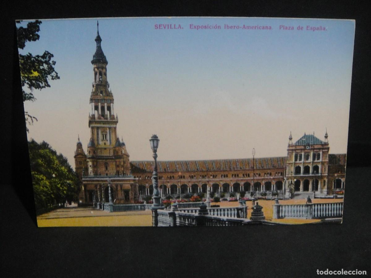 Postales: sevilla , plaza de espa&ntilde;a - edit, c. r. s. - sin circular