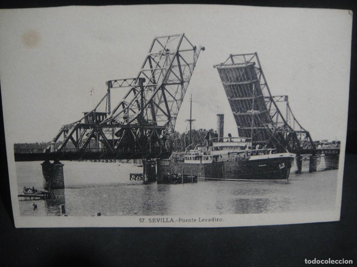 Postales: sevilla , puente levadizo - ediciones roisin - sin circular