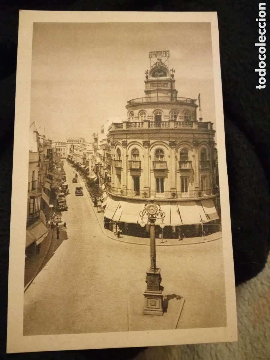 Postales: Antigua postal fotogr&aacute;fica, Jerez de la Frontera, Calle de Jos&eacute; Antonio Primo de Rivera