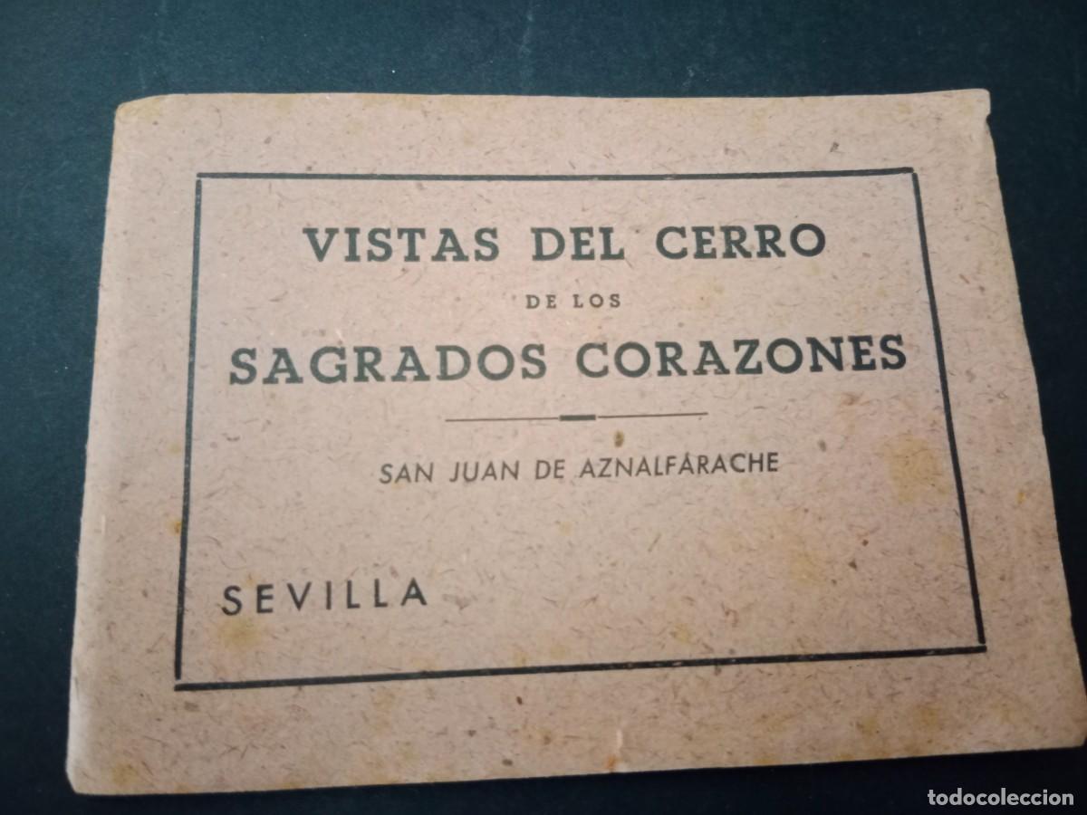 Postales: CARPETA 10 VISTAS FOTOGRAFICAS DEL CERRO DE LOS SAGRADOS CORAZONES SAN JUAN DE AZNALFARACHE SEVILLA