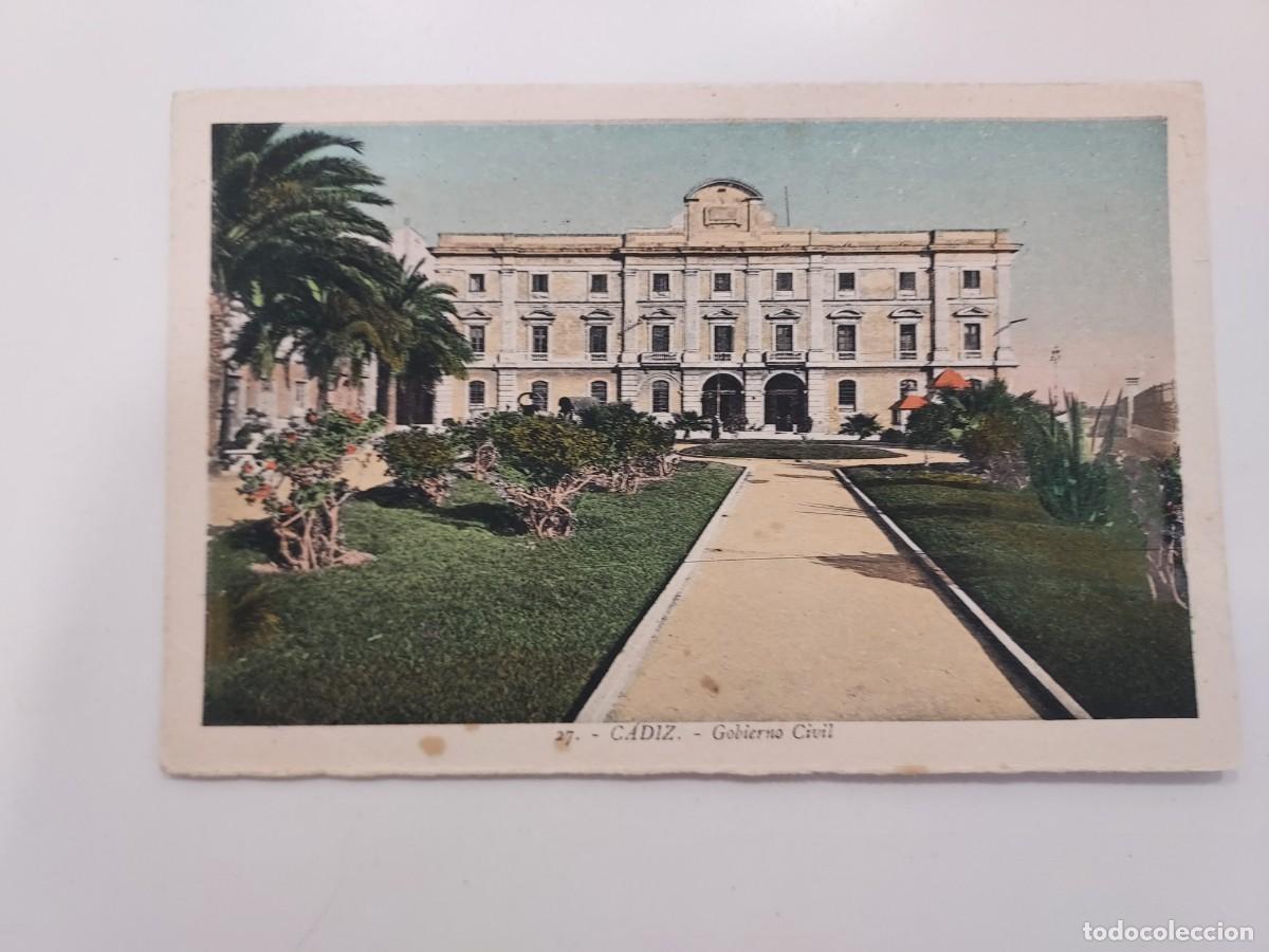 Postales: POSTAL CADIZ GOBIERNO CIVIL. SIN CIRCULAR. ROISIN 27