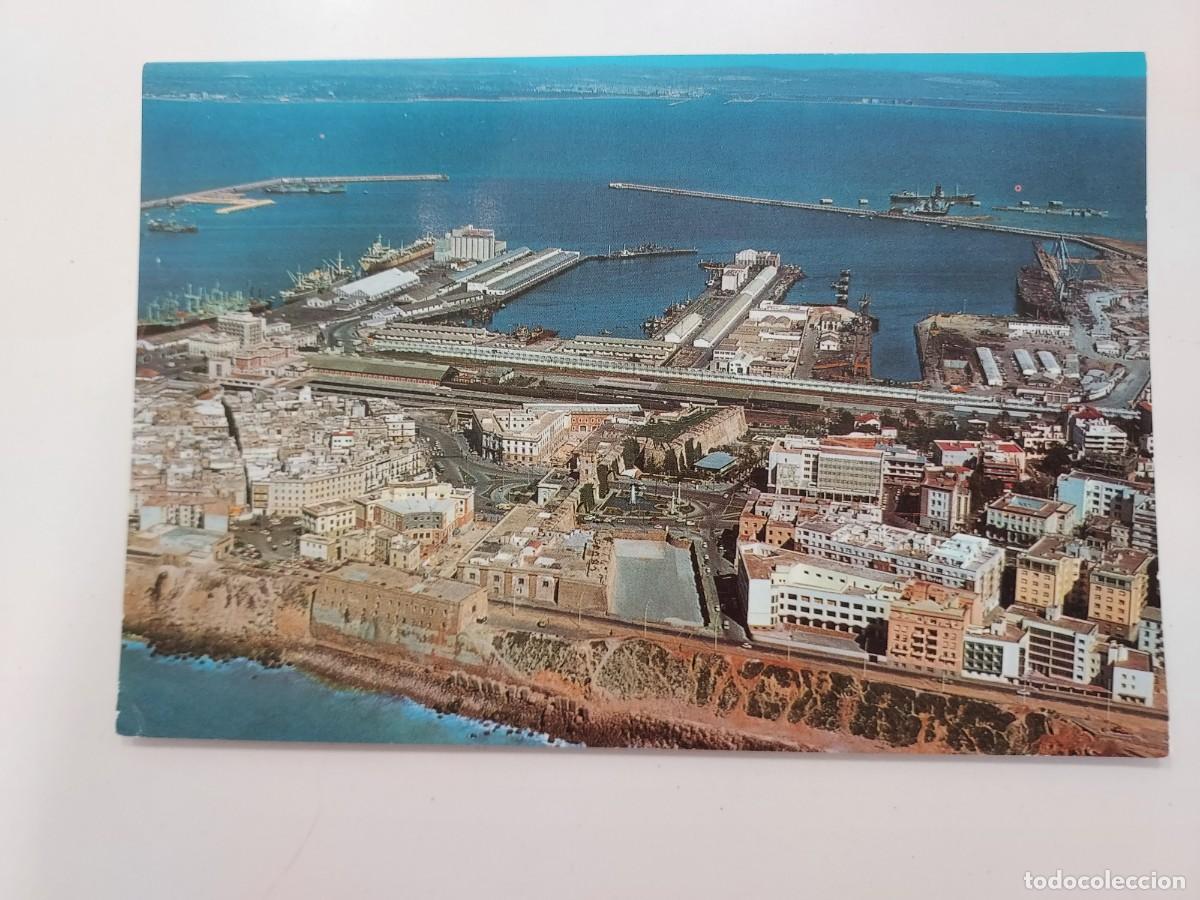 Postales: POSTAL CADIZ VISTA AEREA. 1974. SIN CIRCULAR. PAPELERIA ALFA. 131