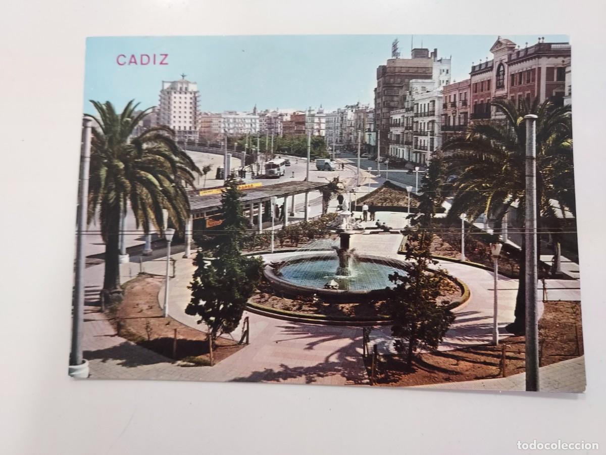 Postales: POSTAL CADIZ AVENIDA RAMON DE CARRANZA. 1963. CIRCULADA