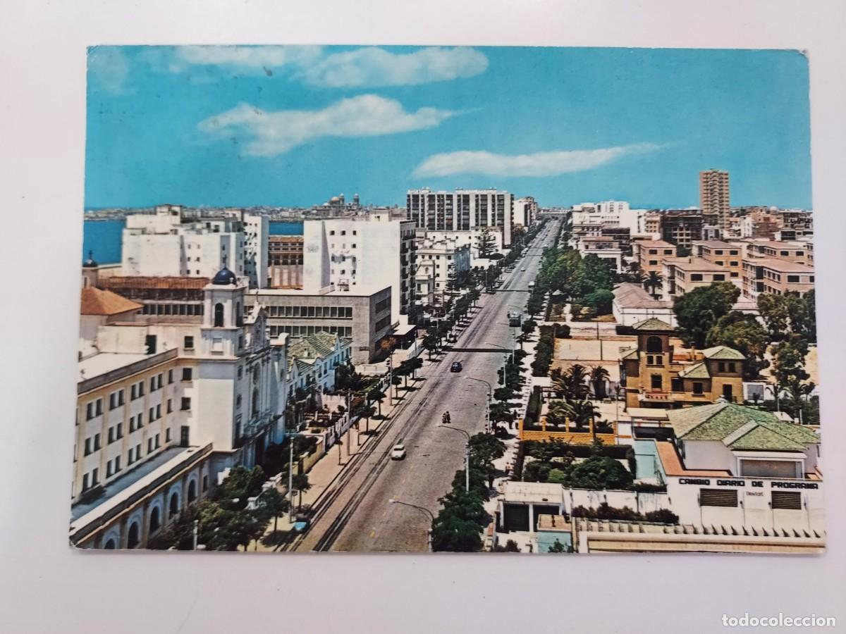 Postales: POSTAL CADIZ AVENIDA LOPEZ PINTO. 1967. CIRCULADA. PAPELERIA ALFA 9513
