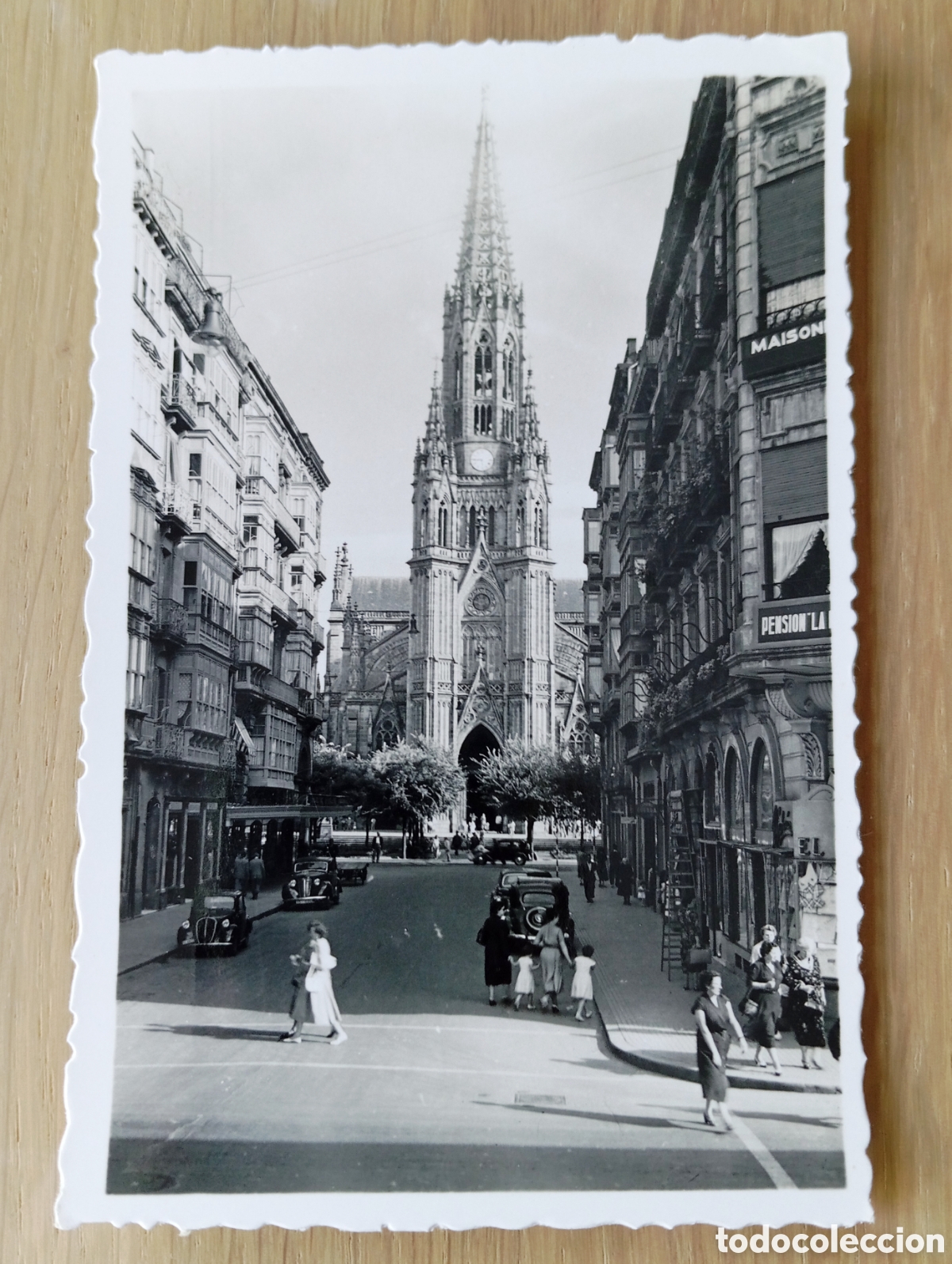 Postales: POSTAL SAN SEBASTI&Aacute;N EDITORIAL AISA 236 LA CATEDRAL SIN CIRCULAR