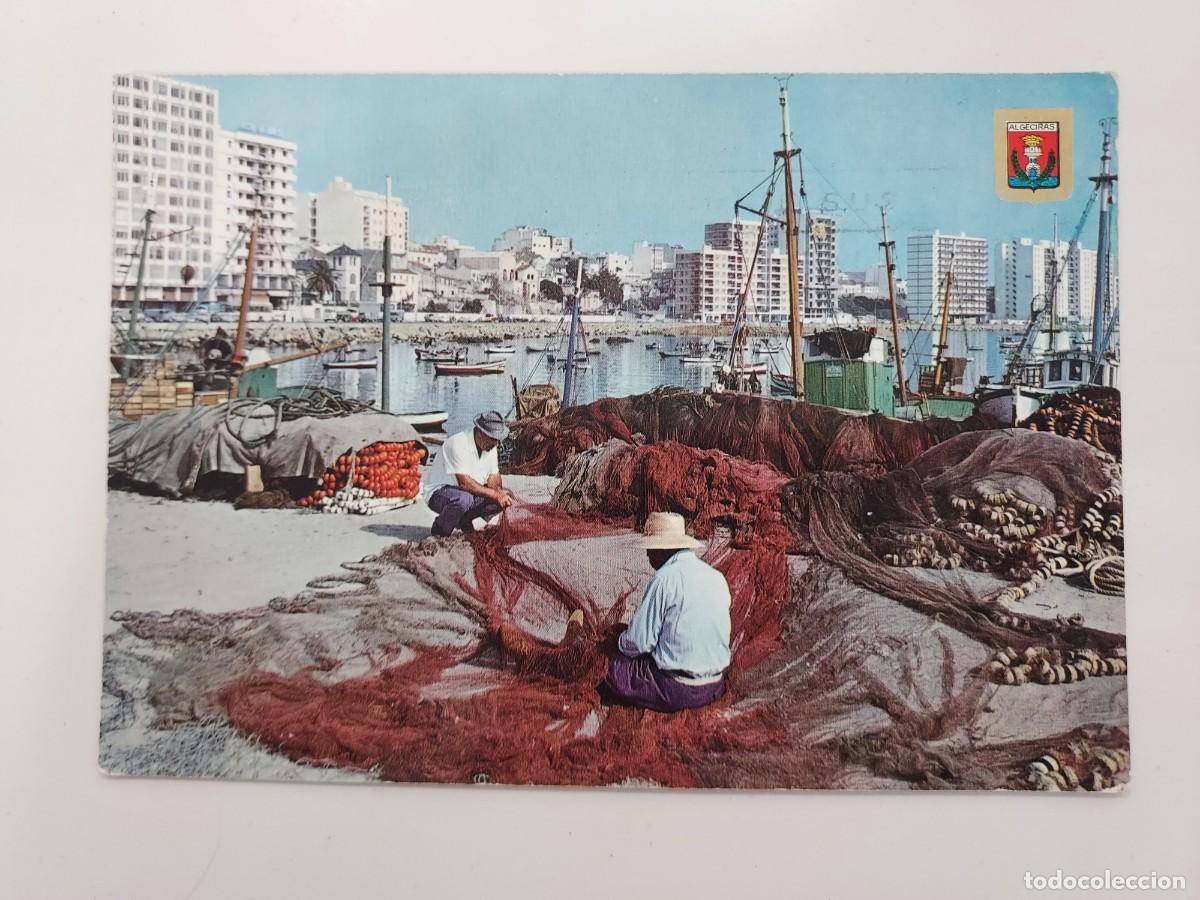 Postales: POSTAL ALGECIRAS PUERTO CON BARCAS AL FONDO LA MARINA. 1968. CIRCULADA. CADIZ. 58 SUBIRATS