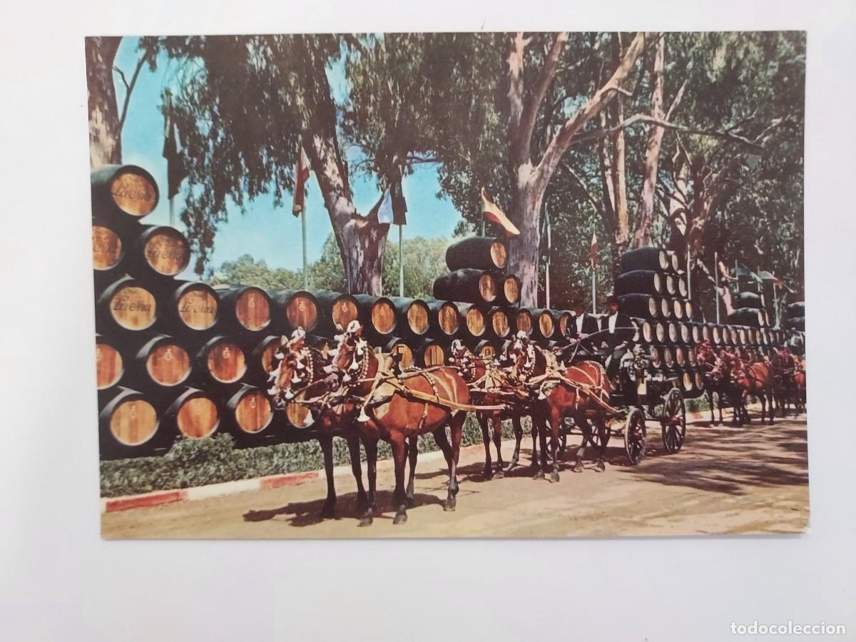 Postales: POSTAL JEREZ DE LA FRONTERA PEDRO DOMECQ FIESTA VENDIMIA. 1961. SIN CIRCULAR. CADIZ
