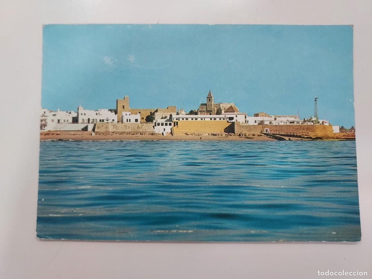 Postales: POSTAL ROTA COSTA DE LA LUZ VISTA PARCIAL DESDE EL MAR. 1974. CIRCULADA. CADIZ. GALLEGO