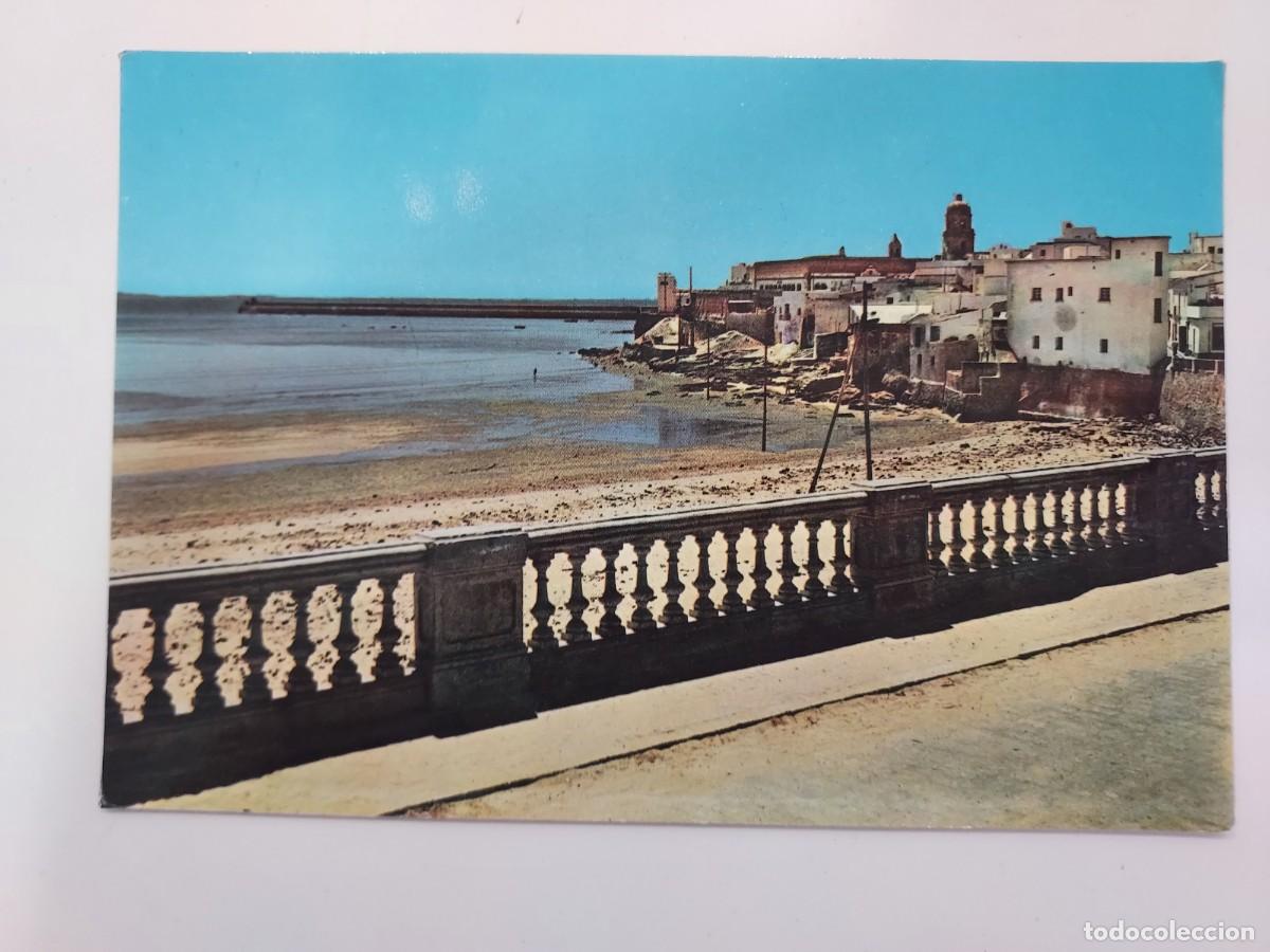 Postales: POSTAL ROTA VISTA PARCIAL DE LAS MURALLAS. 1965. SIN CIRCULAR. CADIZ. BOLA&Ntilde;OS
