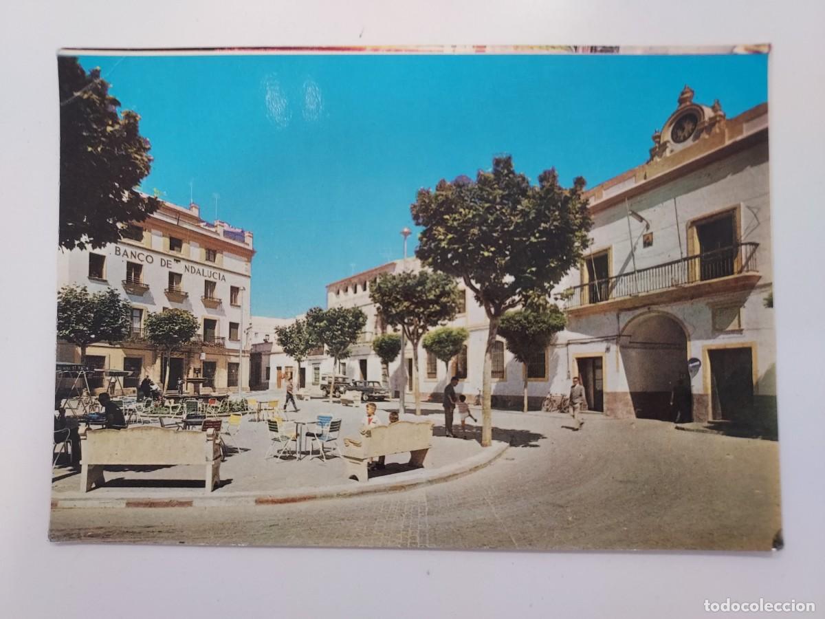 Postales: POSTAL ROTA PLAZA DE ESPA&Ntilde;A. 1965. SIN CIRCULAR. CADIZ. BOLA&Ntilde;OS