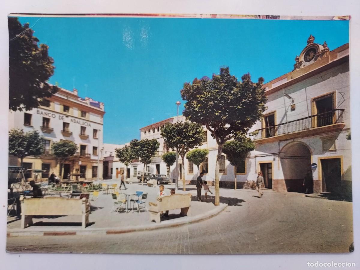 Postales: POSTAL ROTA PLAZA DE ESPA&Ntilde;A. 1965. SIN CIRCULAR. CADIZ. BOLA&Ntilde;OS
