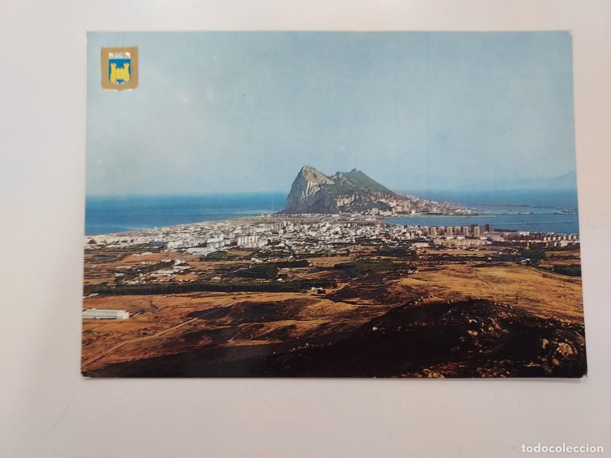 Postales: POSTAL LA LINEA VISTA DEL PE&Ntilde;ON DE GIBRALTAR Y LA LINEA. 1971. SIN CIRCULAR. CADIZ. SUBIRATS 51