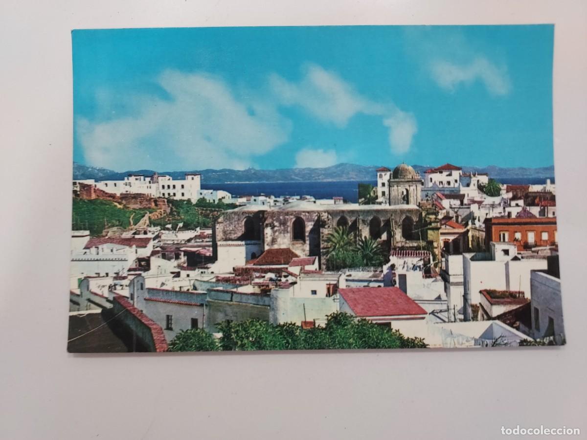 Postales: POSTAL TARIFA VISTA PARCIAL AFRICA AL FONDO. 1972. CIRCULADA. CADIZ. MATASELLOS TARIFA