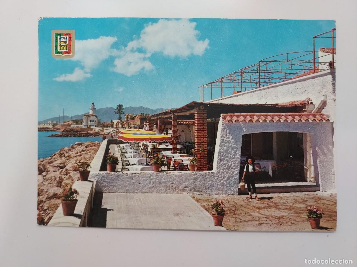 Postales: POSTAL MALAGA RESTAURANTE ANTONIO MARTIN. 1962. SIN CIRCULAR