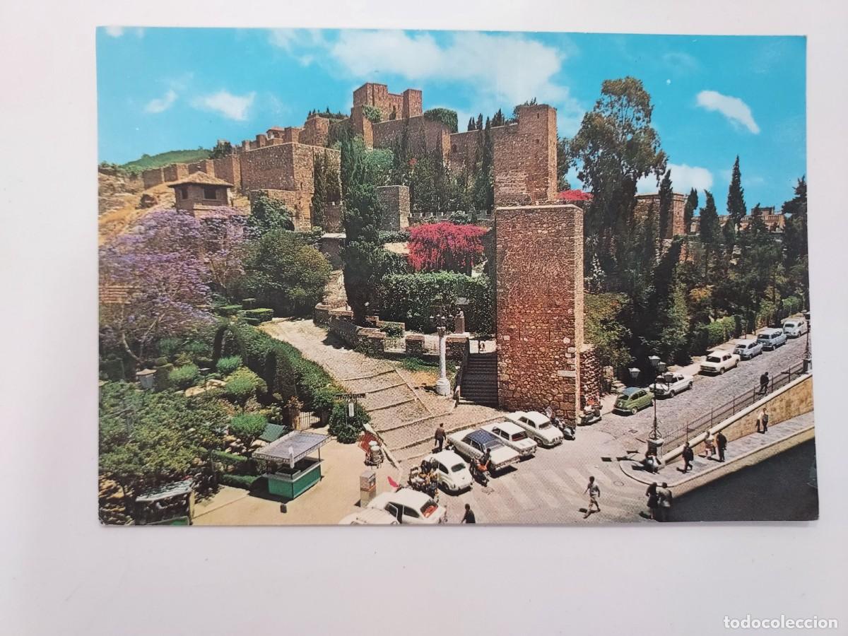Postales: POSTAL MALAGA LA ALCAZABA. 1967. SIN CIRCULAR. 90