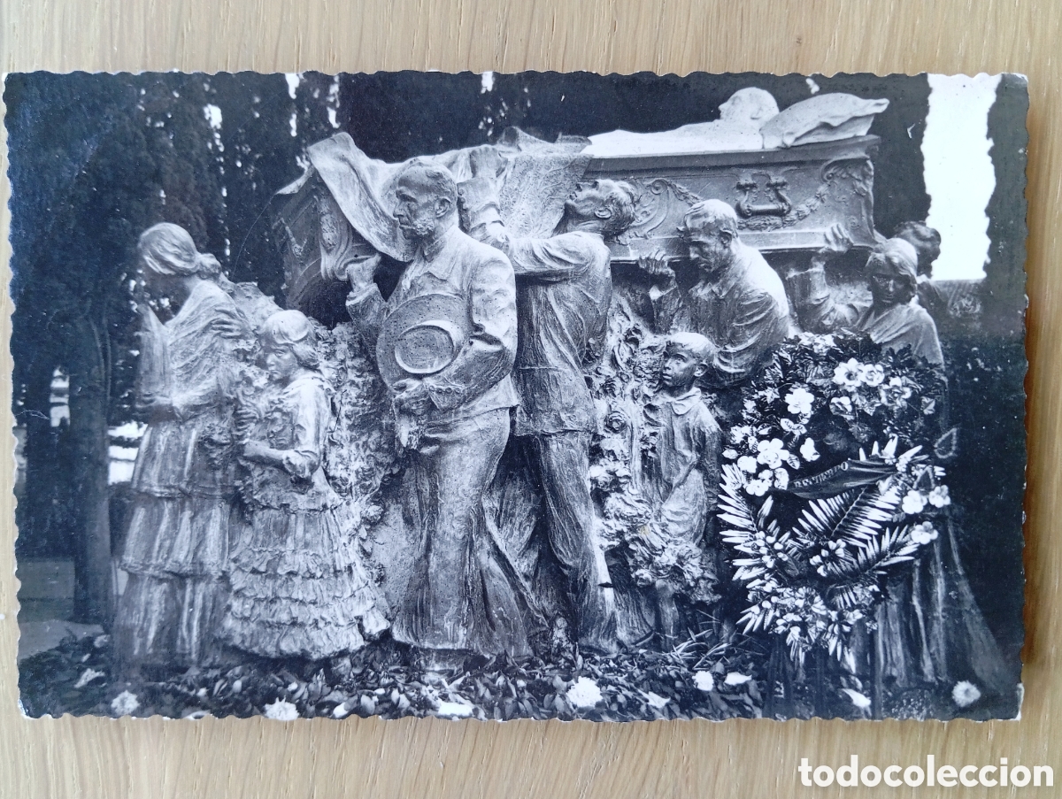 Postales: POSTAL SEVILLA CEMENTERIO MAUSOLEO JOSELITO EL GALLO HELIOTIPIA ART&Iacute;STICA ESPA&Ntilde;OLA 30 TORERO TOROS